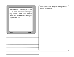 Set B Student Sheets
