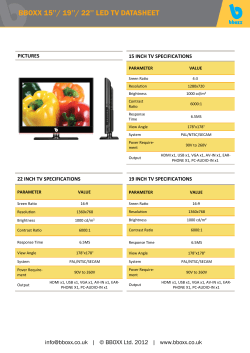 BBOXX 15_19_22 LED TV DATASHEET.pub