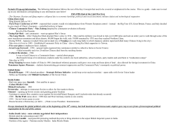 Period 6 Wrap-up Information. The following information follows the