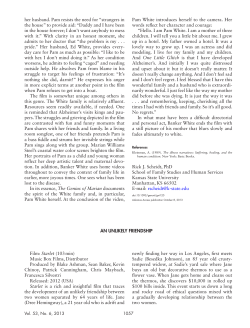 An Unlikely Friendship Film: Starlet (103 min) Music Box Films