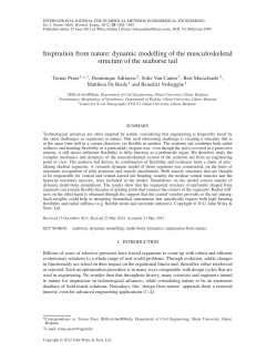 Paper - Evolutionary Morphology of Vertebrates