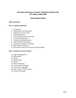 Secondary Education in Canada: A Student Transfer Guide