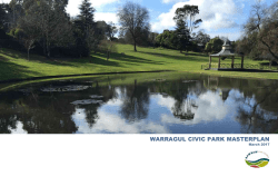 warragul civic park masterplan