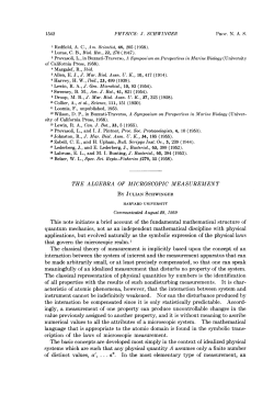 applications, but evolved naturally as the symbolic expression of