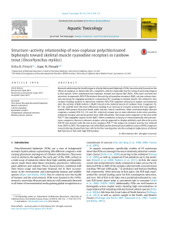 Structure&ndash;activity relationship of non