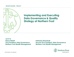 Implementing and Executing Data Governance