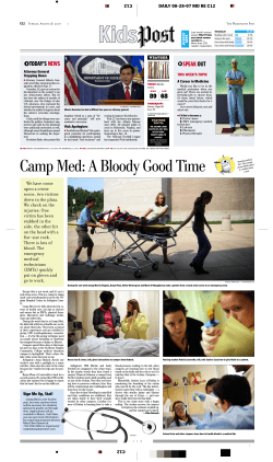 Camp Med: A Bloody Good Time