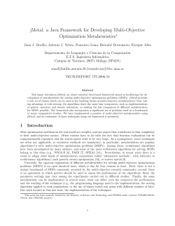 jMetal: a Java Framework for Developing Multi