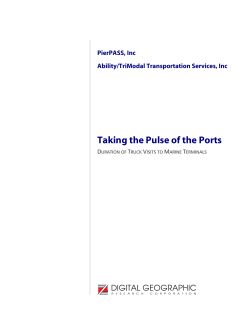 Taking the Pulse of the Ports