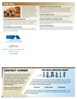 Jumble - Mack Services Group