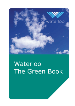 The Green Book - Waterloo Air Products