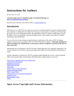 Instructions for Authors