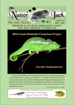 - The British Herpetological Society