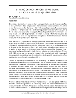dynamic chemical processes underlying bd horn manure (500)