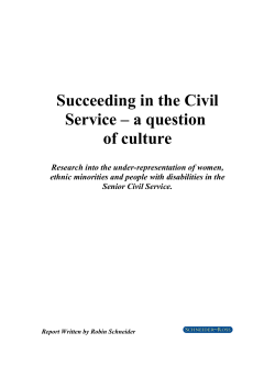 Succeeding in the Civil Service