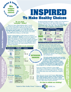 Issue 15 (Rethinking Drinking)