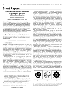 Short Papers - Center for Biomedical Image Computing and Analytics