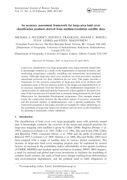 An accuracy assessment framework for large