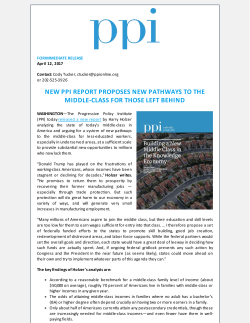 - Progressive Policy Institute