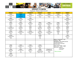 group fitness