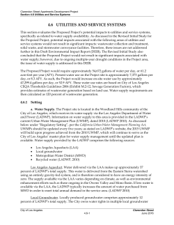 4.6 utilities and service systems