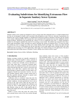 Evaluating Subdivisions for Identifying Extraneous Flow in Separate