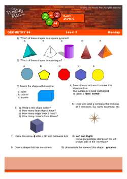 GEOMETRY #4 Monday Level 2