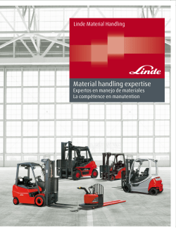 Material handling expertise