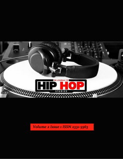 - The Journal of Hip Hop Studies