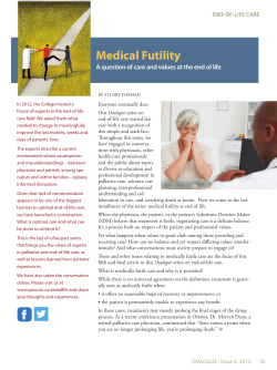 Medical Futility