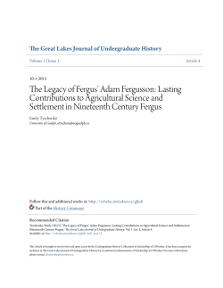 Lasting Contributions to Agricultural Science and Settlement in