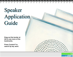 EST Speaker Application Guide - Canadian Fire Alarm Association