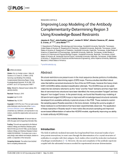 Improving Loop Modeling of the Antibody Complementarity