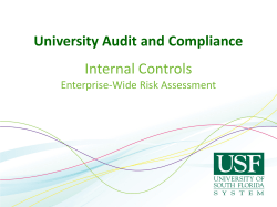 Internal Controls