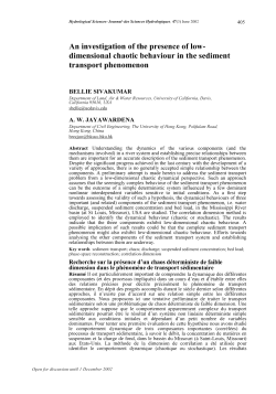 An investigation of the presence of low