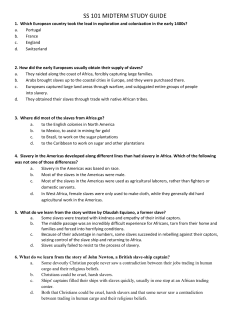 SS 101 MIDTERM STUDY GUIDE