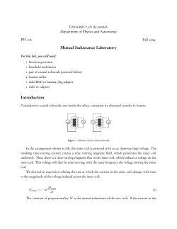 Mutual Inductance