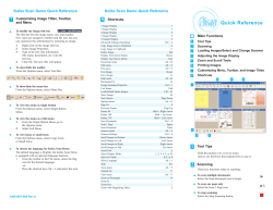 Kofax Scan Demo Quick Reference.qxd