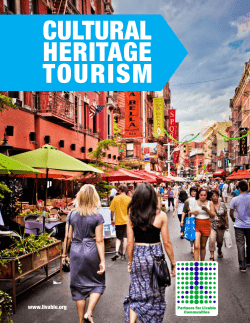 cultural heritage tourism - Partners for Livable Communities