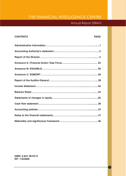 FIC FIC FICnew - Financial Intelligence Centre