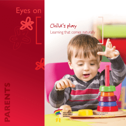 Child`s play: Learning that comes naturally