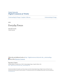 Everyday Forces - Digital Commons @ Trinity