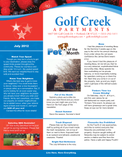 Golf Creek