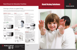 Hand Drying Solutions