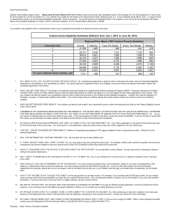 Free and Reduced Lunch - Mascoutah Community Unit School