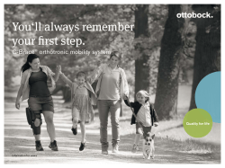 You`ll always remember your first step.