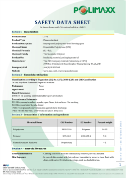 SAFETY DATA SHEET