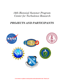 CTRSP 2016 Projects Participants