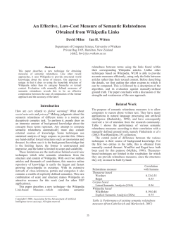 An Effective, Low-Cost Measure of Semantic Relatedness Obtained