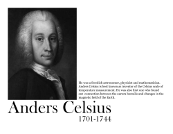 He was a Swedish astronomer, physicist and
